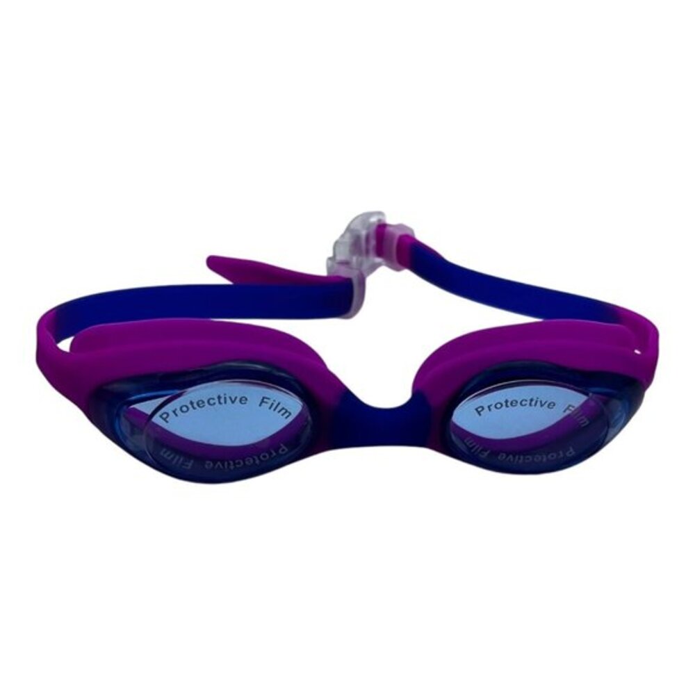 Swimming Goggles Anti-Fog With UV Protection Pink & Blue Silicone‎ Strap Girls
